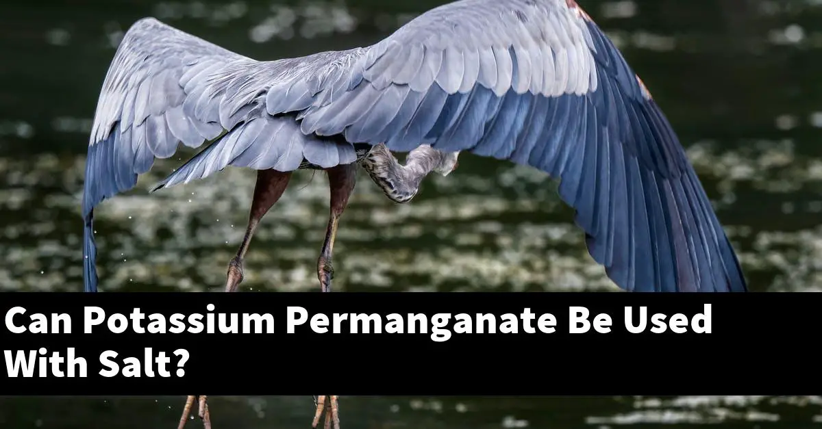 Can Potassium Permanganate Be Used With Salt?