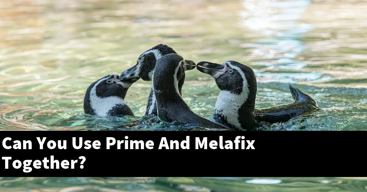 Can You Use Prime And Melafix Together?
