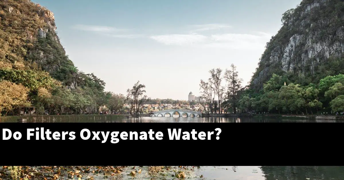 Do Filters Oxygenate Water?