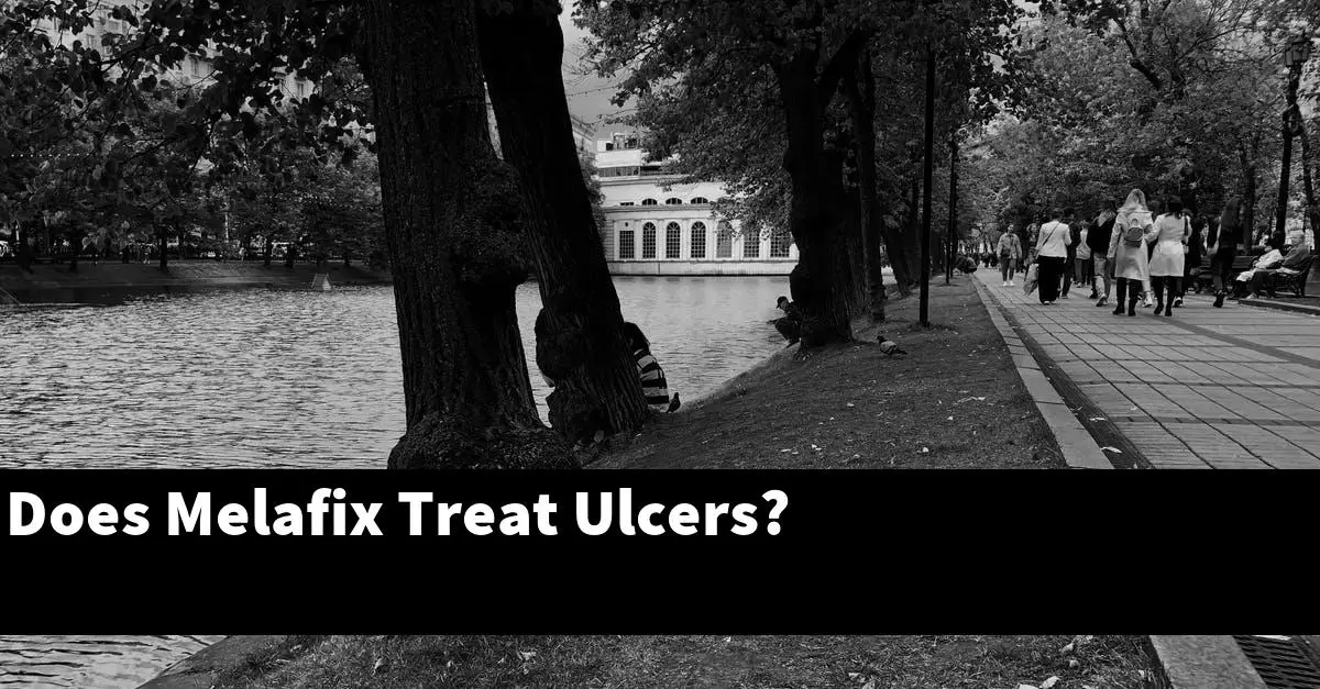 Does Melafix Treat Ulcers?