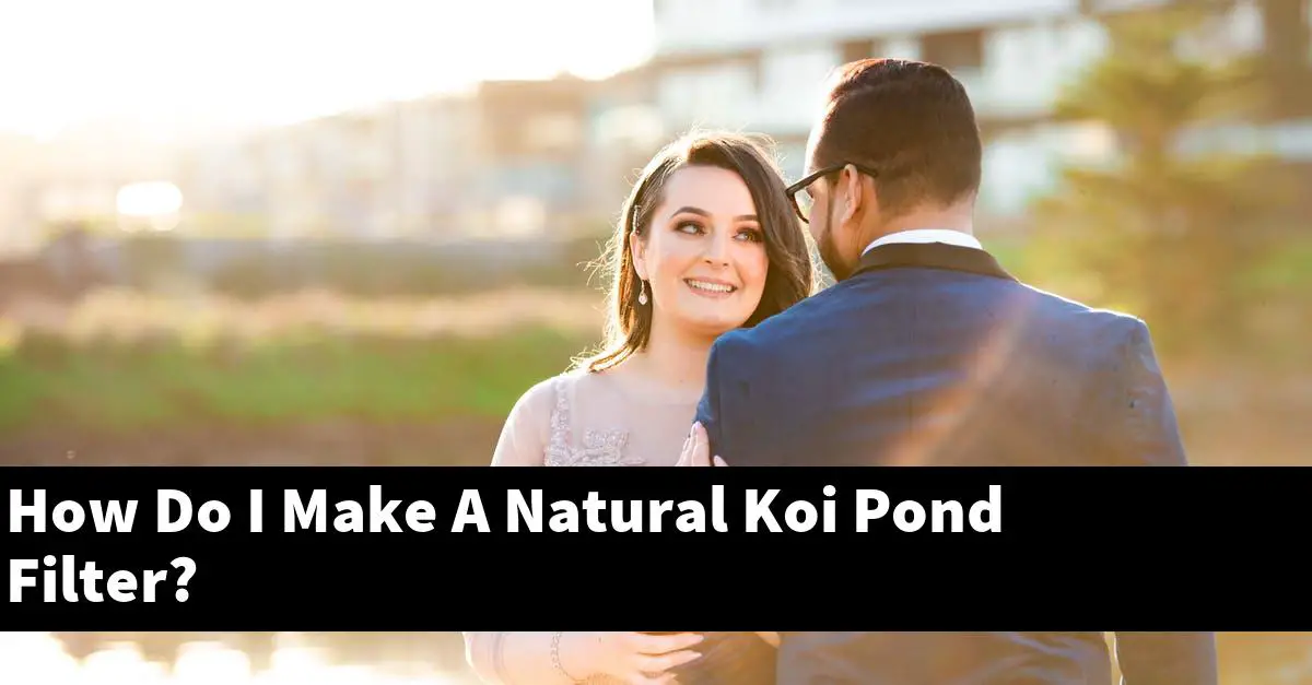 How Do I Make A Natural Koi Pond Filter?