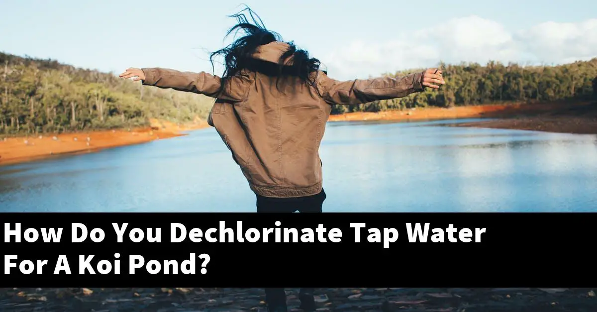 How Do You Dechlorinate Tap Water For A Koi Pond?