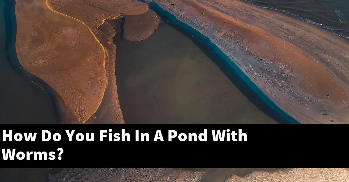 How Do You Fish In A Pond With Worms?