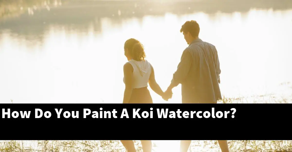 How Do You Paint A Koi Watercolor?