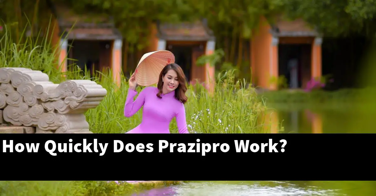 How Quickly Does Prazipro Work?