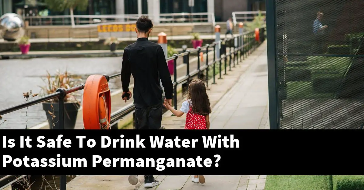 Is It Safe To Drink Water With Potassium Permanganate?