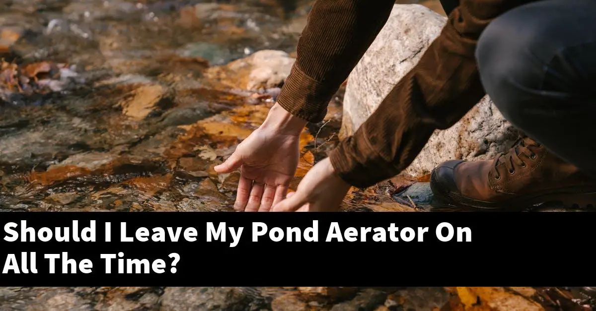 Should I Leave My Pond Aerator On All The Time?