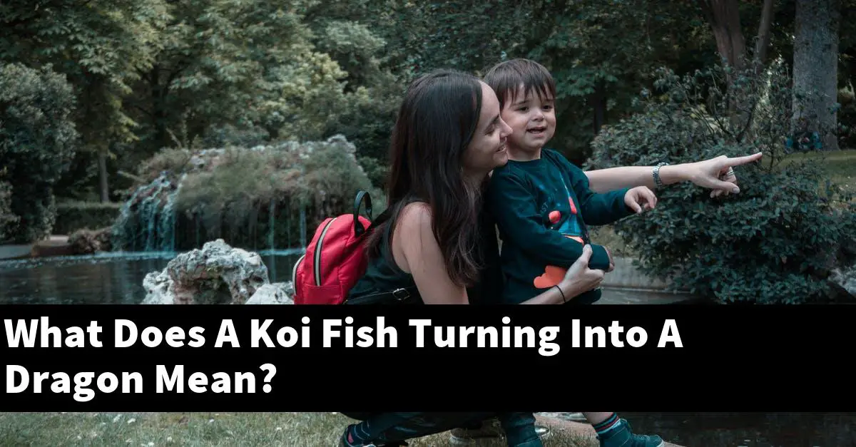 What Does A Koi Fish Turning Into A Dragon Mean?