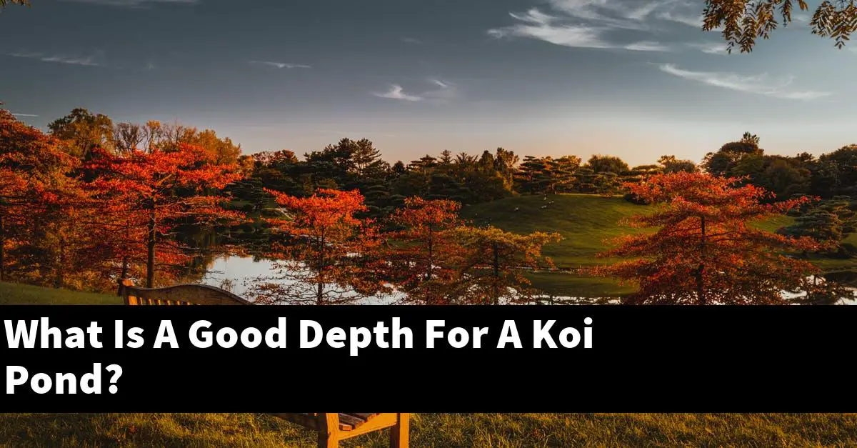 What Is A Good Depth For A Koi Pond?