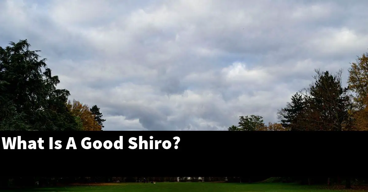 What Is A Good Shiro?