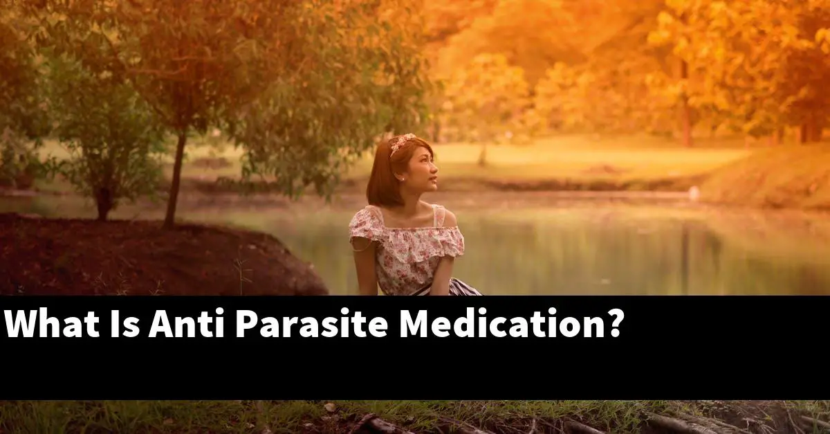 What Is Anti Parasite Medication?