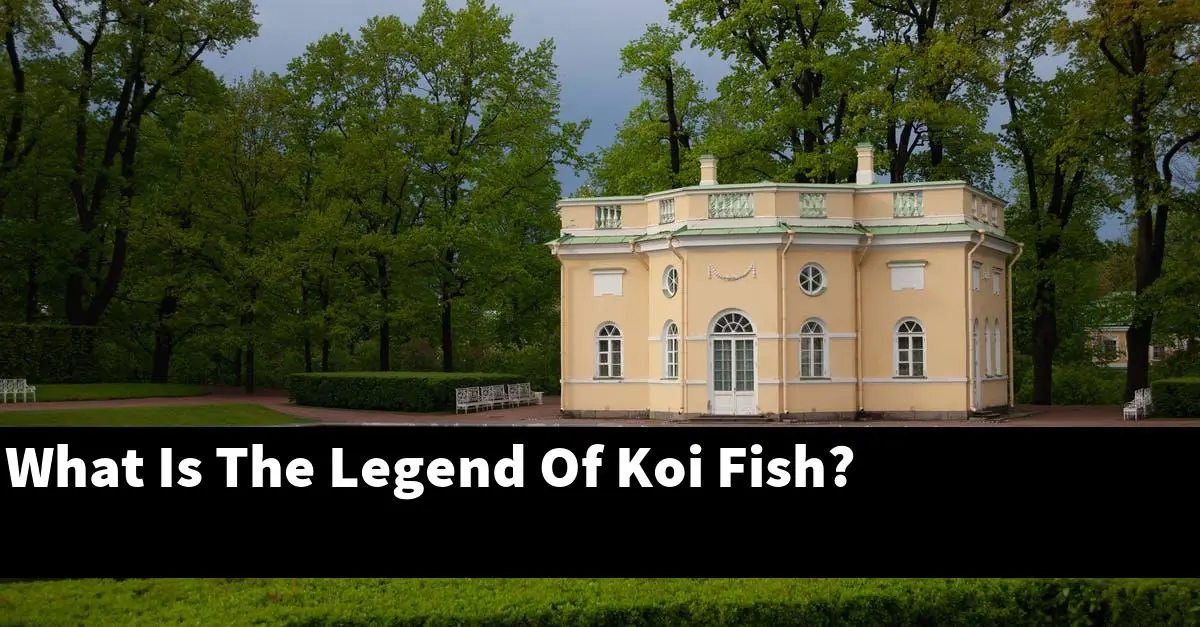 What Is The Legend Of Koi Fish?